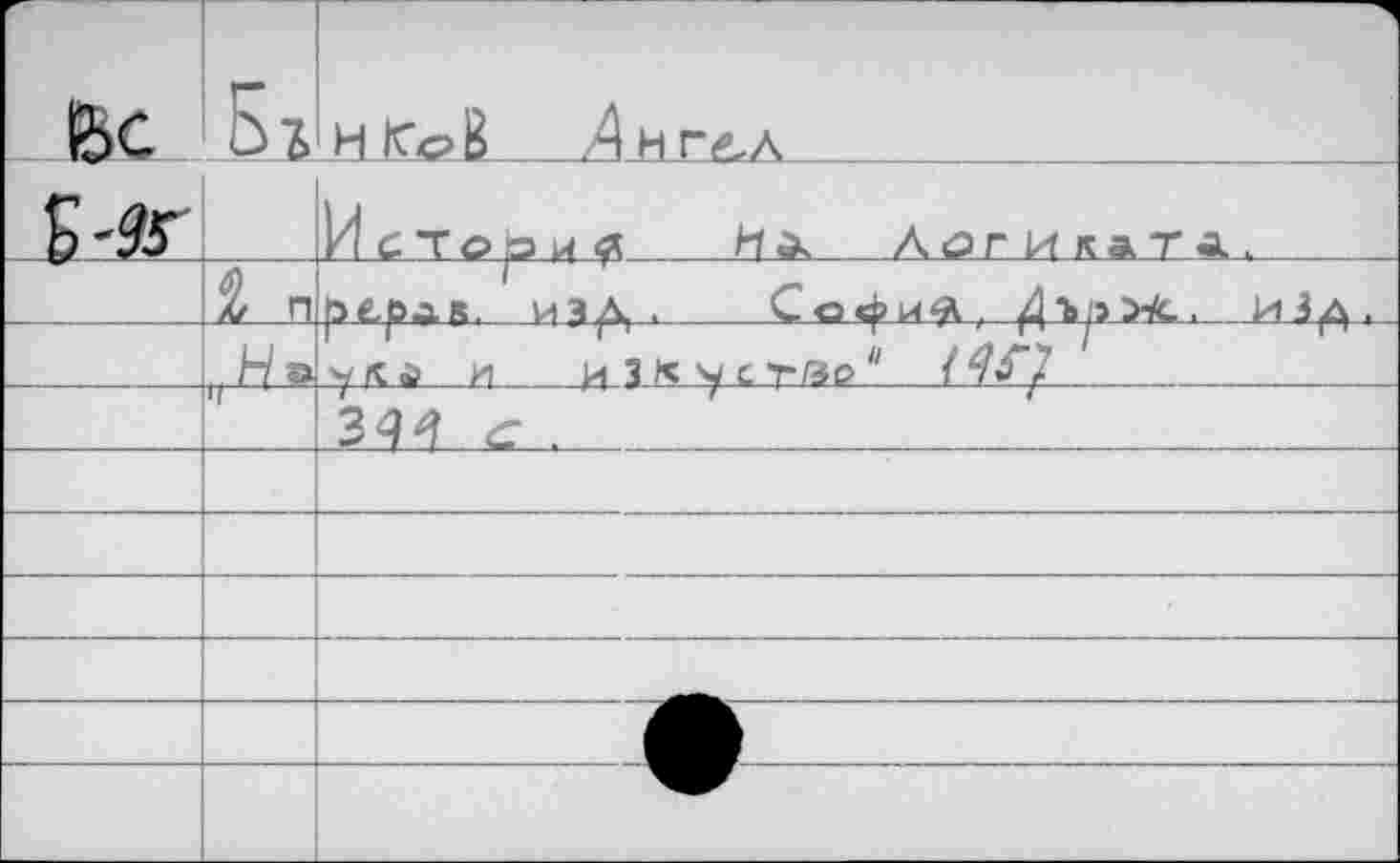 ﻿		-ч
		HL	.4 H r^A
S-Ær		ИCTоЬиH ЙЧ ЛОГИкаТА..
	п	|5£,pA|t.	W?^ .	Со<рл<Д;	и^.
	H a	yitü и и ЗХ^ст/ЗРй		
		344 с .
		
		
		
		
		
		